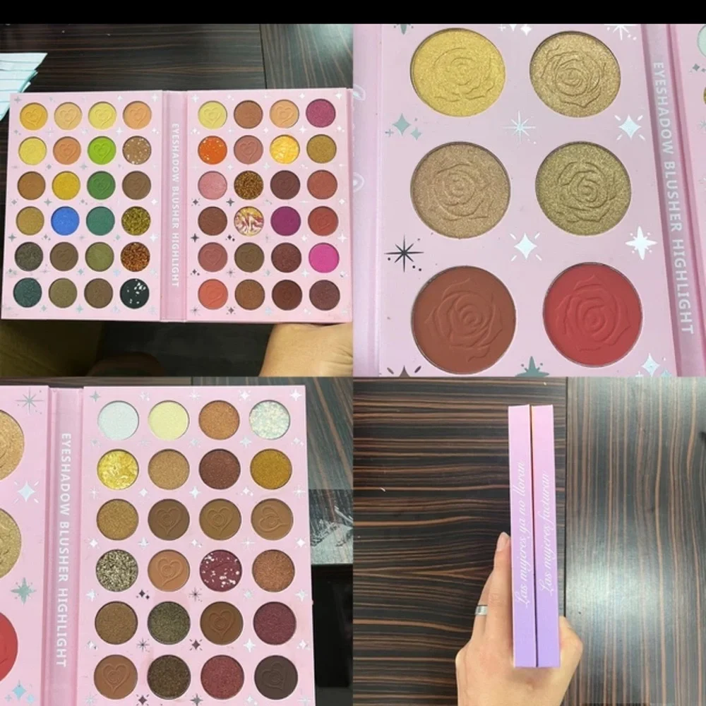 Karol G & Shakira 78 colors eyeshadow &‎ blush palette